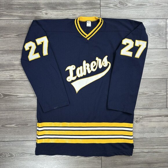 Vintage 80’s Lake Superior Lakers Champion Jersey - Picture 1 of 8